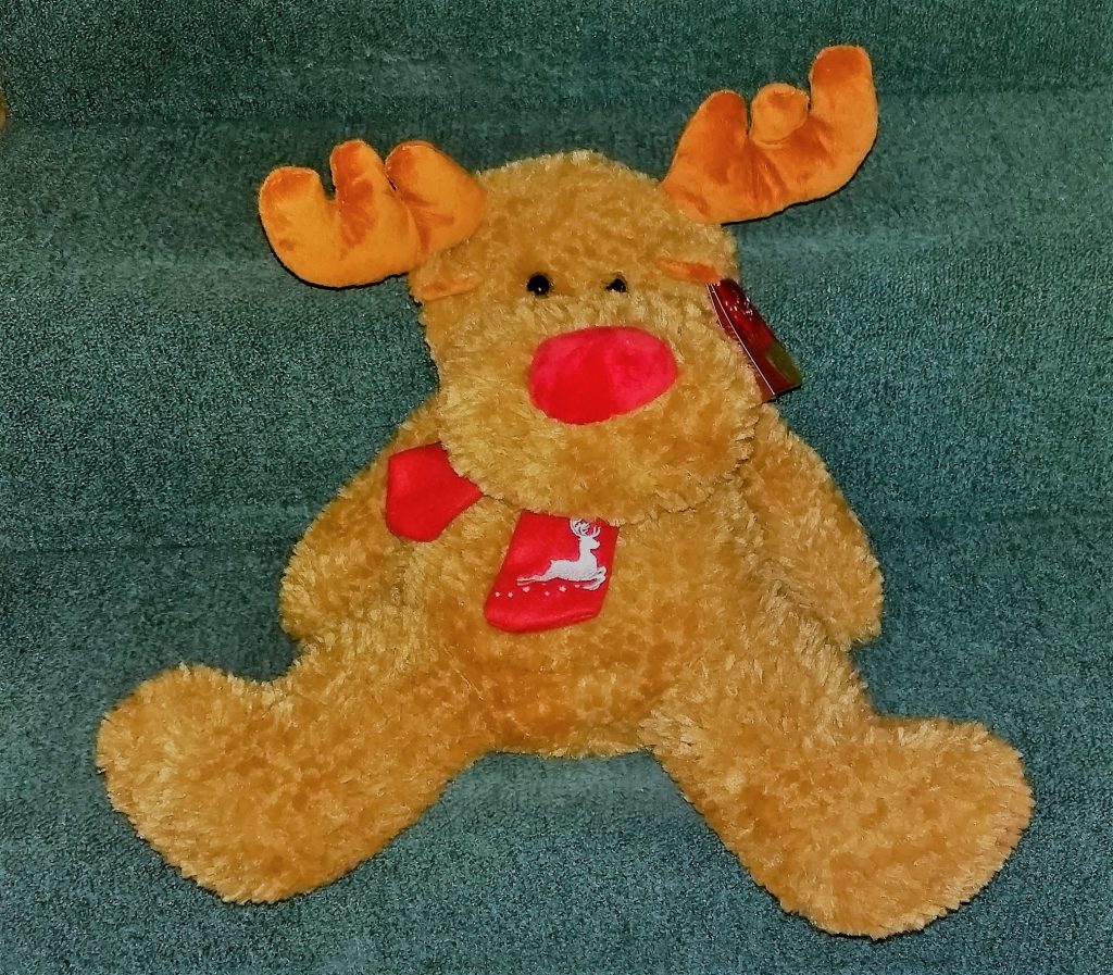 Name The Reindeer Win A Cute Cuddly Xmas Rudolph Proceeds To The