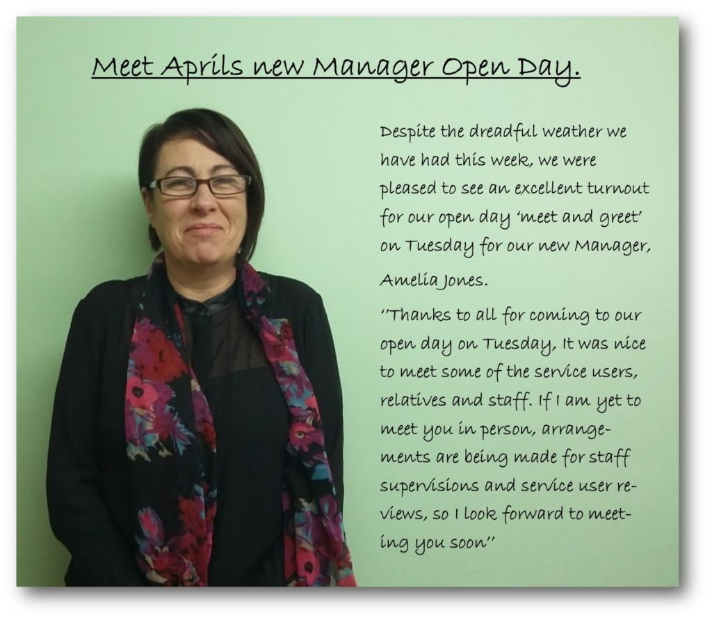 Meet our new Manager Open Day